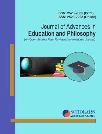 Journal of Advances in Education and Philosophy